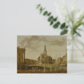 Der Alte Markt mit der St. Kirche. Postkarte (Stehend Vorderseite)