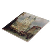 Der alte Marktplatz in Prag, 1881 (Öl auf canva Fliese (Seite)