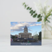 Der alte Marktplatz Nottingham Postkarte (Stehend Vorderseite)