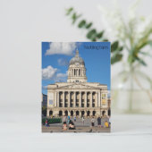 Der alte Marktplatz Nottingham Postkarte (Stehend Vorderseite)