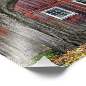 Der alte Milchbauernhof Fotodruck (Ecke)