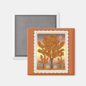 DER ALTE OAK-BAUM MAGNET (Vorderseite/Rückseite)