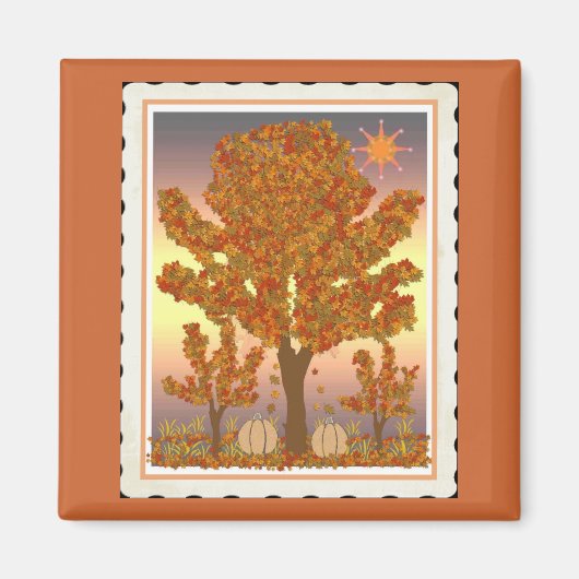 DER ALTE OAK-BAUM MAGNET (Vorne)