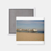 Der alte Orchard Beach Pier Magnet (Vorderseite/Rückseite)