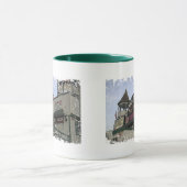 Der alte Orchard Beach Pier Tasse (Zentrum)