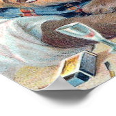 "Der alte Rascal" Vintager Hund Poster (Ecke)