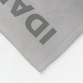 Der alte rote LKW Fleecedecke (Ecke)