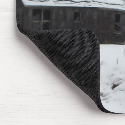 Der alte rote LKW Mousepad (Ecke)