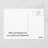 der alte Schimmel Postkarte (Rückseite)