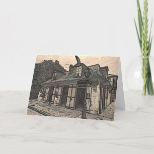 Der alte Schwarze Smith Shop Karte