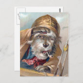 "Der alte Seehund" Vintag Postkarte (Vorne/Hinten)