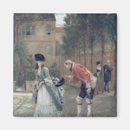 Der alte Soldat, 1869 Magnet (Vorne)