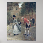 Der alte Soldat, 1869 Poster (Vorne)