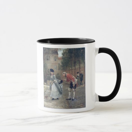 Der alte Soldat, 1869 Tasse (Rechts)