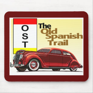 Der Alte Spanische Weg - Historischer Auto Mousepad