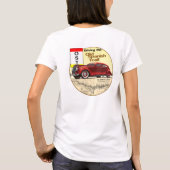 Der Alte Spanische Weg - Historischer Auto T-Shirt (Rückseite)