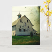 Der alte Stall Karte (Gelbe Blume)