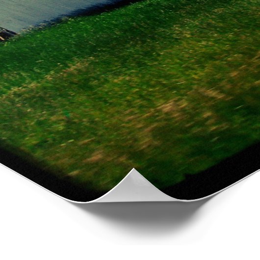 Der alte Stall Poster (Ecke)