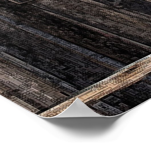 Der alte Stall Poster (Ecke)