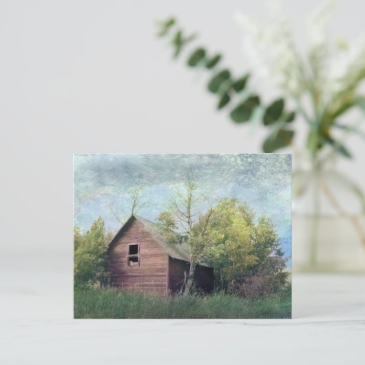 Der alte Stall Postkarte (Stehend Vorderseite)