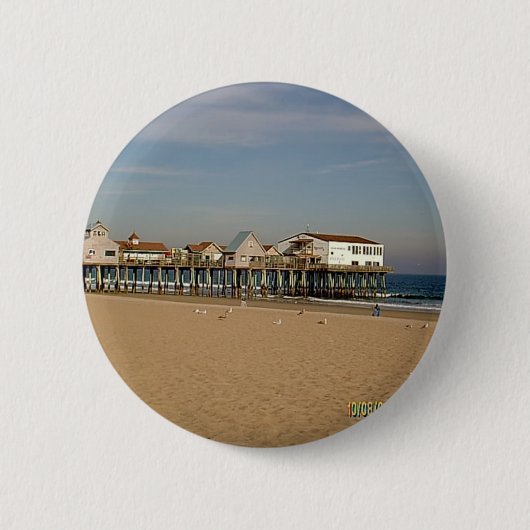 Der alte Strandabschnitt von Orchard Button (Vorderseite)