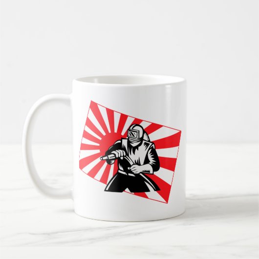 Der alte Tokyo-Sandstrahler Kaffeetasse (Links)