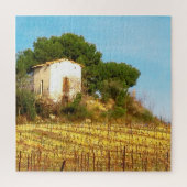 Der alte Traubenstall Margon Frankreich Puzzle (Vertikal)