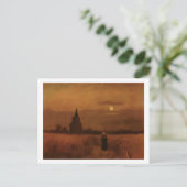 Der alte Turm im Fields Van Gogh Fine Art Postkarte (Stehend Vorderseite)