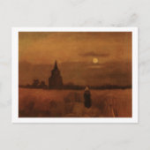Der alte Turm im Fields Van Gogh Fine Art Postkarte (Vorderseite)