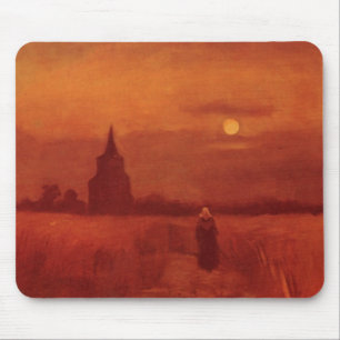 Der alte Turm in den Feldern Mousepad
