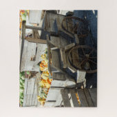 Der alte Weltmarkt Puzzle (Vertikal)