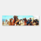 Der alte Westen Autoaufkleber (Vorne)