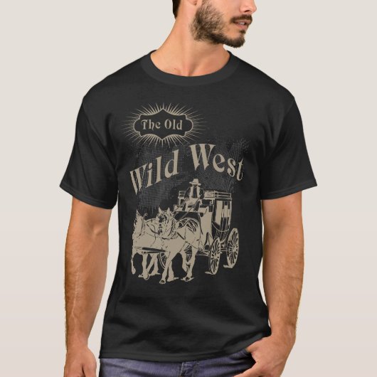 Der alte Wilde Westen T-Shirt (Vorderseite)