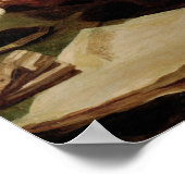 Der ältere Schriftsteller Poster (Ecke)