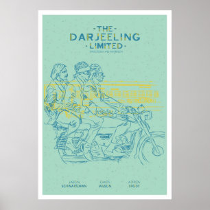 Der alternative Film "Darjeeling Limited" Poster