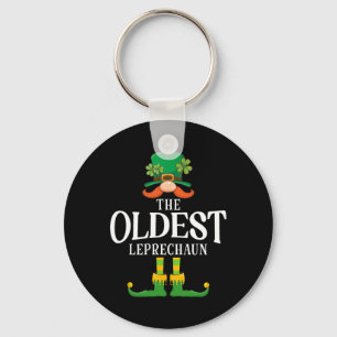 Der älteste Leprechaun St Patricks Day Matching  Schlüsselanhänger