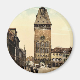 Der Altportel, Speyer, der Rhein, Deutschland selt Magnet
