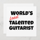 Der am wenigsten talentierte Gitarrist der Welt (Vorne/Hinten)