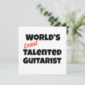Der am wenigsten talentierte Gitarrist der Welt (Stehend Vorderseite)
