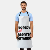Der am wenigsten talentierte Gitarrist der Welt Schürze (Getragen)