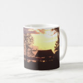 Der Amazonas-Sonnenuntergang Kaffeetasse (VorderseiteRechts)