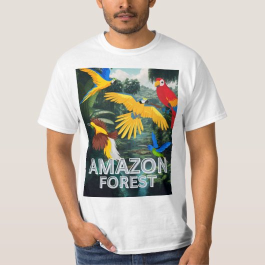 Der Amazonas-Wald - der Regenwald am Amazonas T-Shirt (Vorderseite)