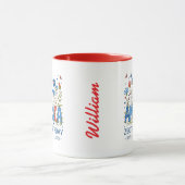 Der America in Bloom 250th Becher Tasse (Zentrum)