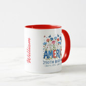 Der America in Bloom 250th Becher Tasse (VorderseiteRechts)