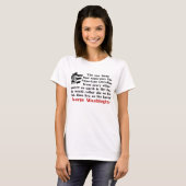 Der Amerikaner christlich T-Shirt (Vorne ganz)