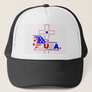 Der Amerikaner christlich Truckerkappe