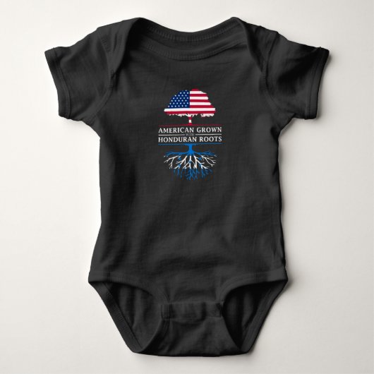 Der Amerikaner, der mit Honduras gewachsen wird, Baby Strampler (Vorderseite)