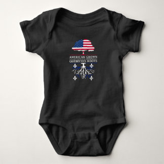 Der Amerikaner, der mit Quebecois gewachsen wird, Baby Strampler