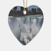 Der Amerikaner fällt bei Niagara Falls Keramik Ornament (Links)