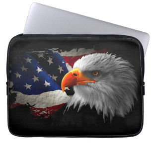 Der amerikanische Adler Laptopschutzhülle